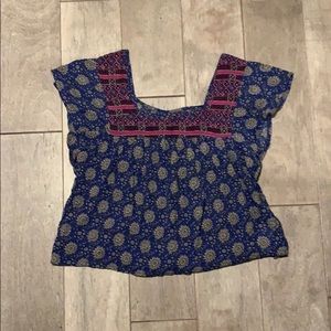 hollister summer blouse